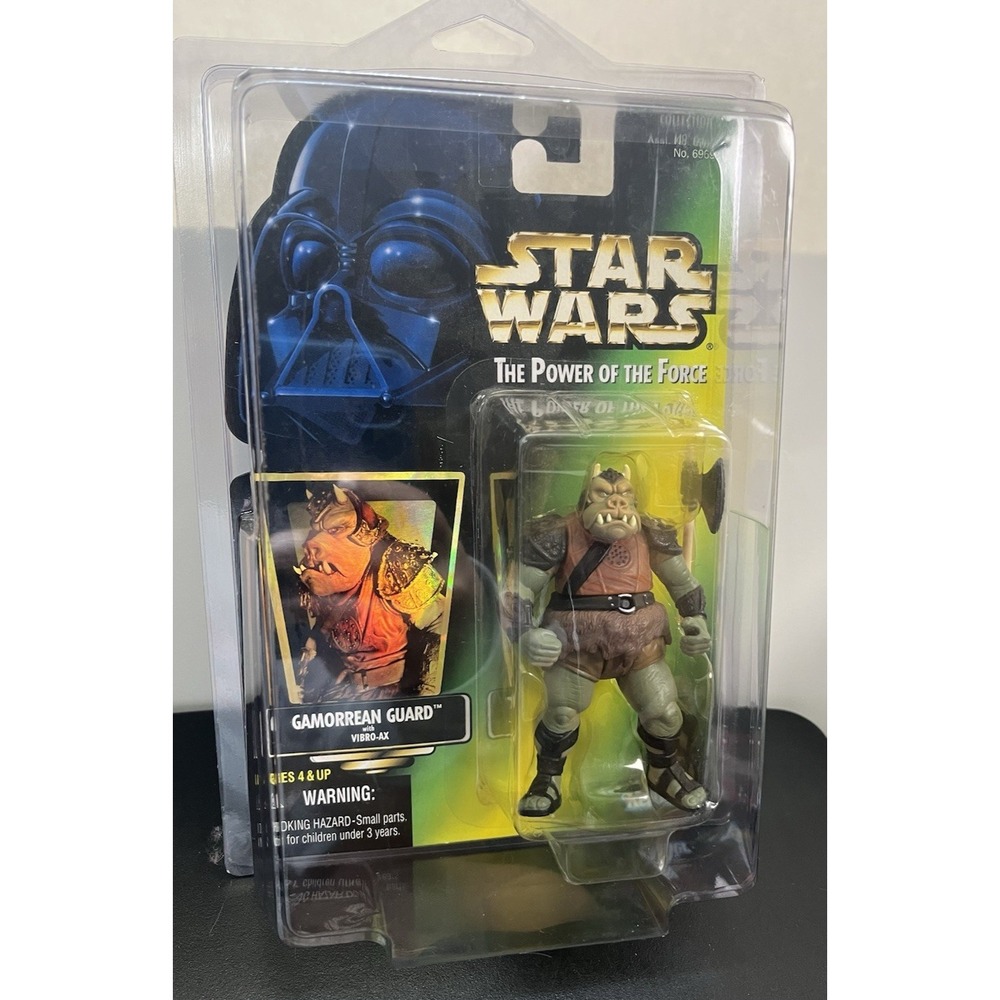 Star Wars POTF Gamorrean‎ Guard Freeze Frame Green Card Kenner 1997 NEW